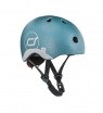 Kask z odblaskami XXS-S dla dzieci 1- 5 Steel, Dog (96495)