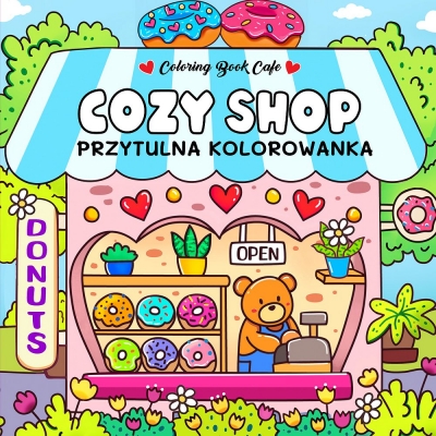 Cozy Shop. Przytulna kolorowanka