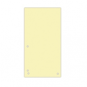 Przekładka czysta Donau 1/3 A4 żółta 100 szt.190g (8620100-11)