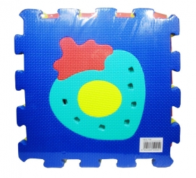 Puzzle podłogowe 10el.owoce
