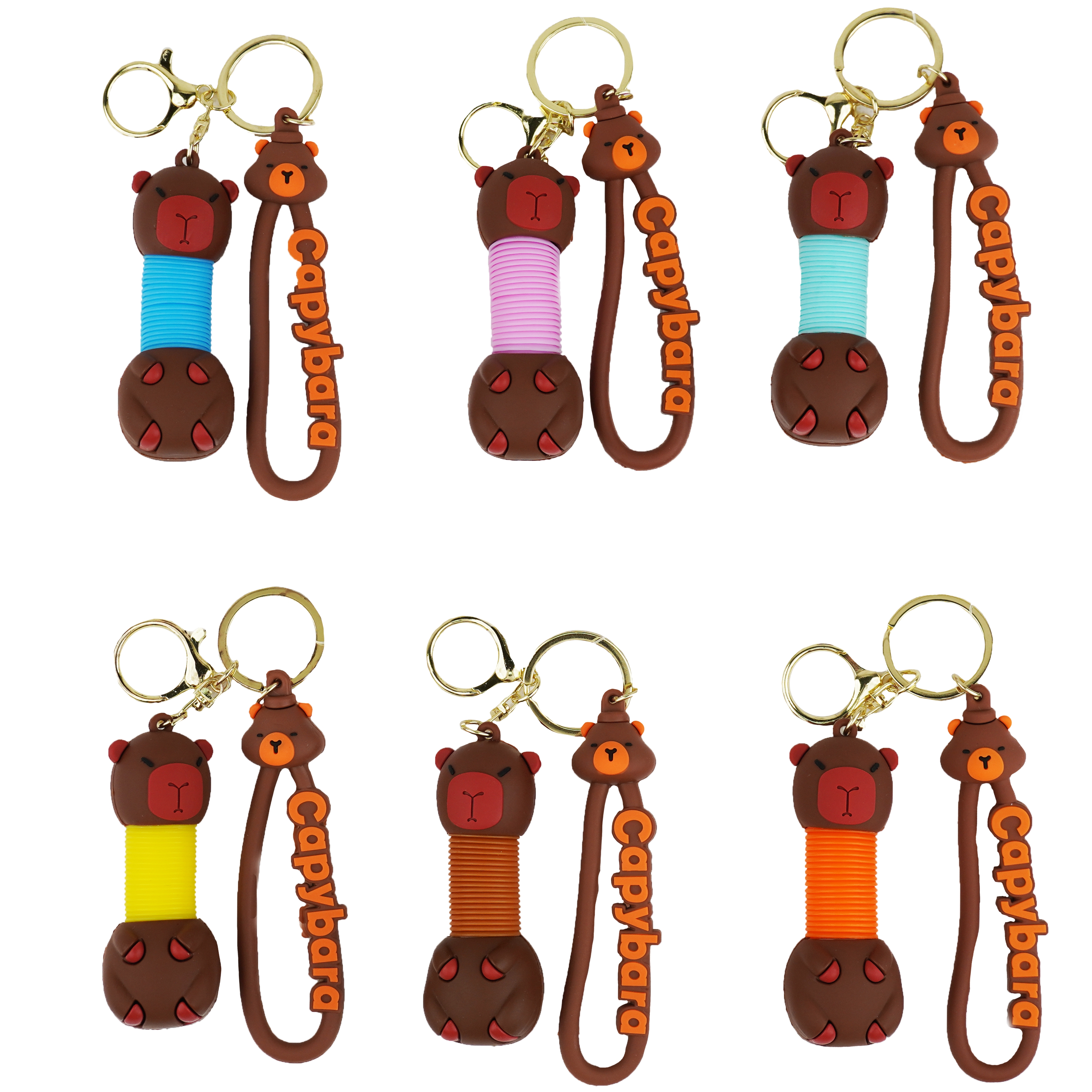 <img src='https://webimage.pl/pics/952/1/d5907354201952.jpg' style='height:440px' /> Breloczek - Kapibara ze sprężynką