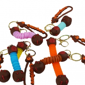 Breloczek - Kapibara ze sprężynką