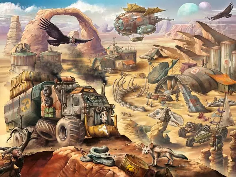 Ravensburger, Puzzle 1500: Mad Max (12001395)