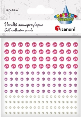 Perełki samoprzylepne okrągłe 172szt