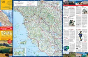 Toskania. Florencja, Siena, Piza laminowany map&guide (2w1: przewodnik i mapa) - Kamila Kowalska