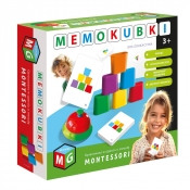 Montessori, Gra edukacyjna memokubki (0595)