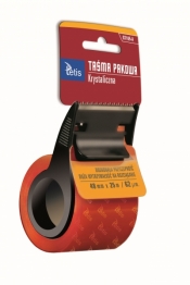 Taśma pakowa krystaliczna ze zrywakiem 48mmx25mGT105-A - TETIS