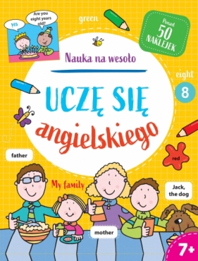 Nauka na wesoło. Uczę się angielskiego 7+ - Simon Abbott