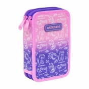 Astrabag, Piórnik podwójny bez wyposażenia - Kitty, AC2