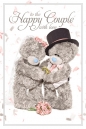 Kartka holograficzna 3D - To the Happy Couple with love