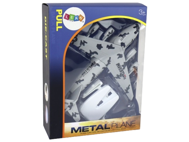 <img src='https://webimage.pl/pics/953/1/d5905679071953_2.png' style='height:440px' /> Samolot wojskowy Moro United figurka HW-605 szary