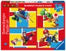  Ravensburger, Puzzle 4x100: Super Mario (5195)Wiek: 5+