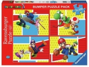 Ravensburger, Puzzle 4x100: Super Mario (5195)