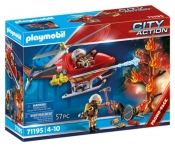 Playmobil City Action: Helikopter strażacki (71195)