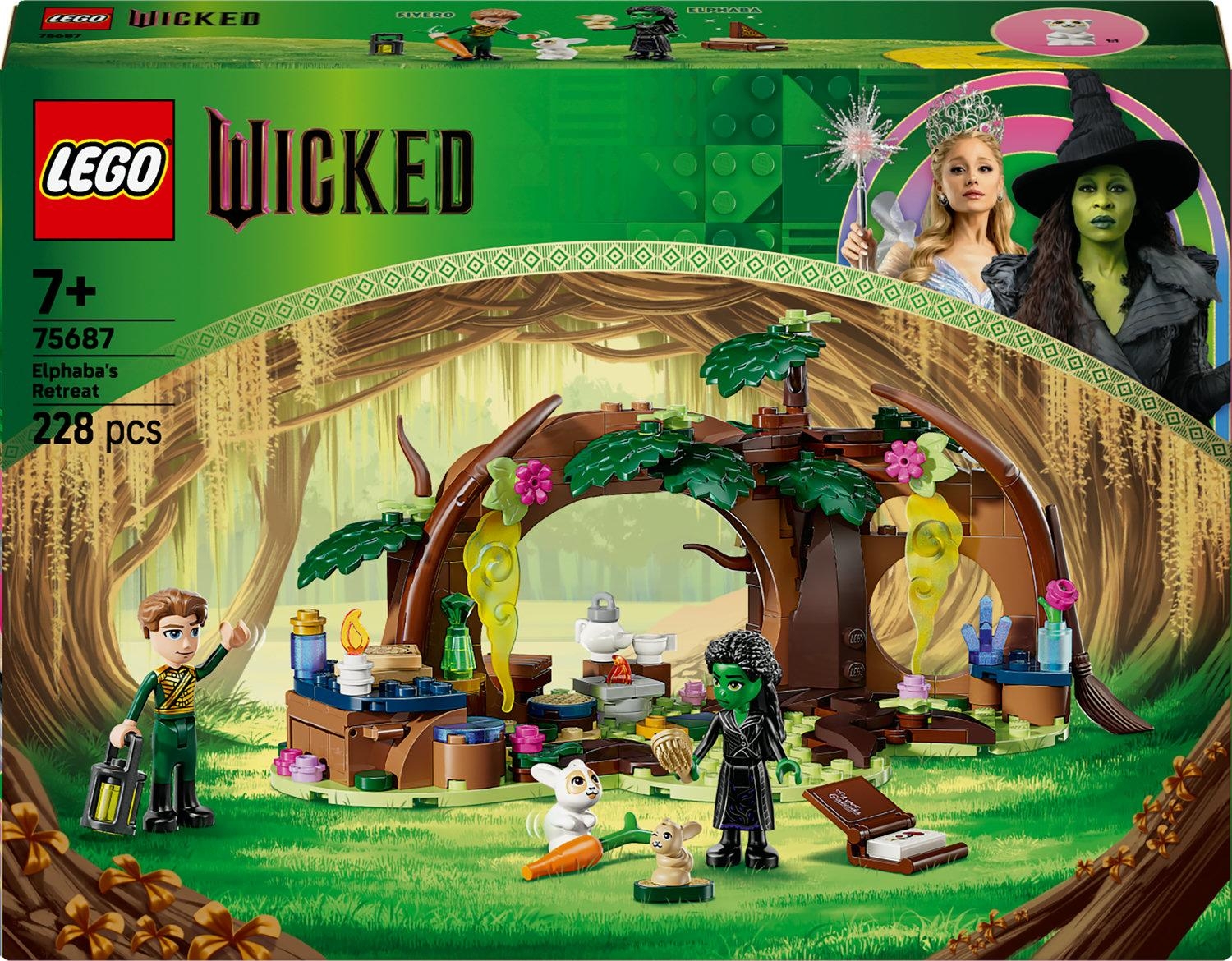 <img src='https://webimage.pl/pics/953/2/d57020178129531.jpg' style='height:440px' /> LEGO Wicked Kryjówka Elphaby (75687)