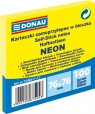 Notes samoprzylepny Donau Neon żółty 100k 76 mm x 76 mm (7586011-11)