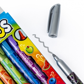 Pachnące markery - metaliczne, 8 szt.