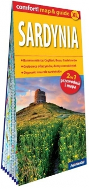 Sardynia laminowany map&guide 2w1 - Agnieszka Fundowicz-Skrzyńska