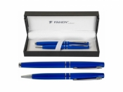 Pióro wieczne + długopis Omega BF niebieski