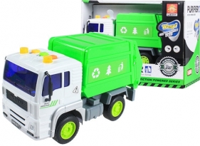 Auto plastikowe Śmieciarka ruchome elementy