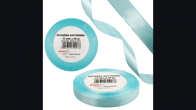 Wstążka satynowa 12mm/32m