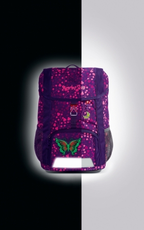 Hama, plecak dziecięcy świecący Step by Step Kid - Butterfly