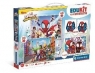  Puzzle 48 + 36 + Memo + 6 klocków Edukit Spidey