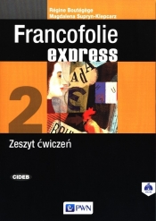Francofolie express 2. Zeszyt ćwiczeń - Supryn-Klepcarz Magdalena, Boutegege Regine