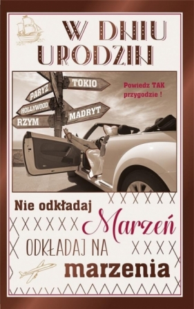 Kartka okolicznościowa Urodziny U63