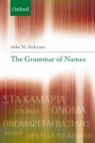 The Grammar of Names John M. Anderson