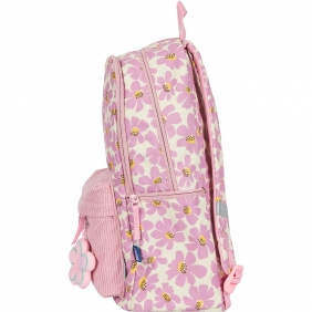 Plecak szkolny Oxford Bloom - różowy