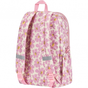 Plecak szkolny Oxford Bloom - różowy