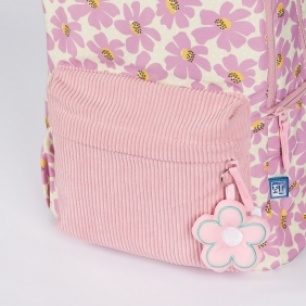 Plecak szkolny Oxford Bloom - różowy