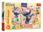 Trefl, Puzzle 100: Stitch i przyjaciele w akcji (16495)