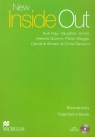 New inside out + CD Elementary Teacher's Book Kay Sue, Jones Vaughan, Gomm Helena, Maggs Peter, Browa Caroline, Dawson Chris
