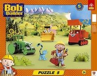 Puzzle ramkowe 5 Bob Budowniczy i przyjaciele (31095)