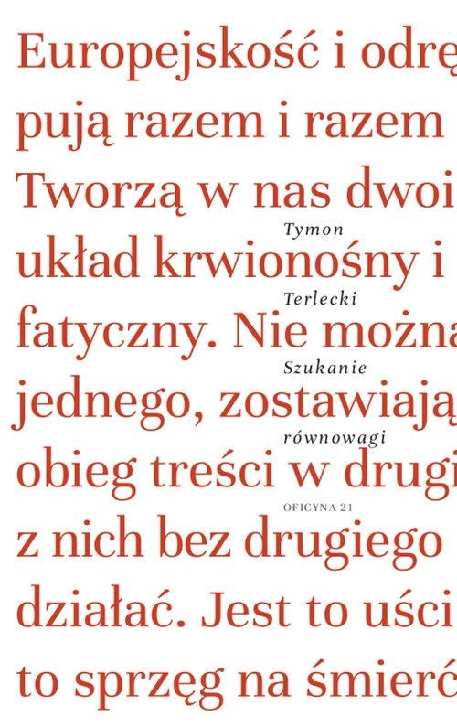 Szukanie równowagi