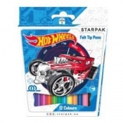 Pisaki Hot Wheels 12 kolorów