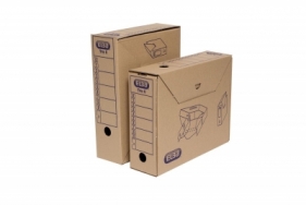 Pudło archiwizacyjne Elba Tric A4 - brązowy 265 mm x 95 mm x 340 mm (100552623)