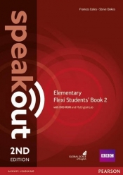 Speakout 2ed Elementary Flexi 2 Coursebook with MyEnglishLab