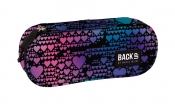Piórnik bez wyposażenia - Backup 7 A18 - Dance hearts