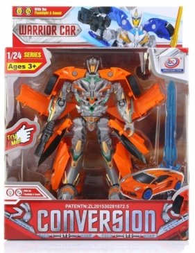 Składany Auto-Robot Lamborgini Orange