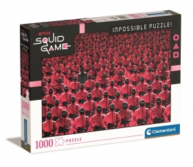 Clementoni, Puzzle 1000 el. - Impossible Netflix Squid Game (39695)