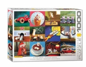 Puzzle 1000 Śmieszne myszy