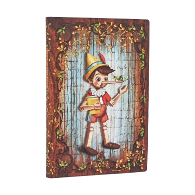 Kalendarz 2027 Carlo Collodi Pinocchio tygodniowy