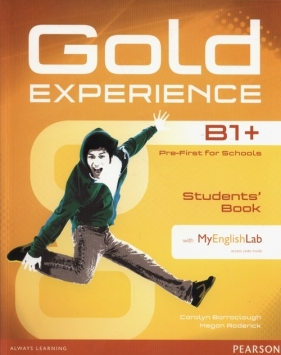 Gold Experience B1+ Students Book + DVD + MyEnglishLab - Megan Roderick, Carolyn Barraclough