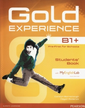 Gold Experience B1+ Students Book + DVD + MyEnglishLab - Barraclough Carolyn, Roderick Megan