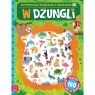 W dżungli. Aktywizująca książeczka z naklejkami 3D. Zestaw 180 naklejek w Agnieszka Bator