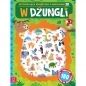 W dżungli. Aktywizująca książeczka z naklejkami 3D. Zestaw 180 naklejek w środku - Agnieszka Bator