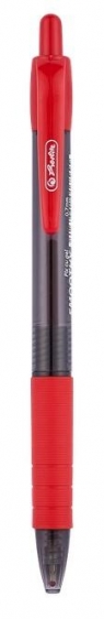 Długopis żelowy Smoothy czerwony 0,7mm (12szt)